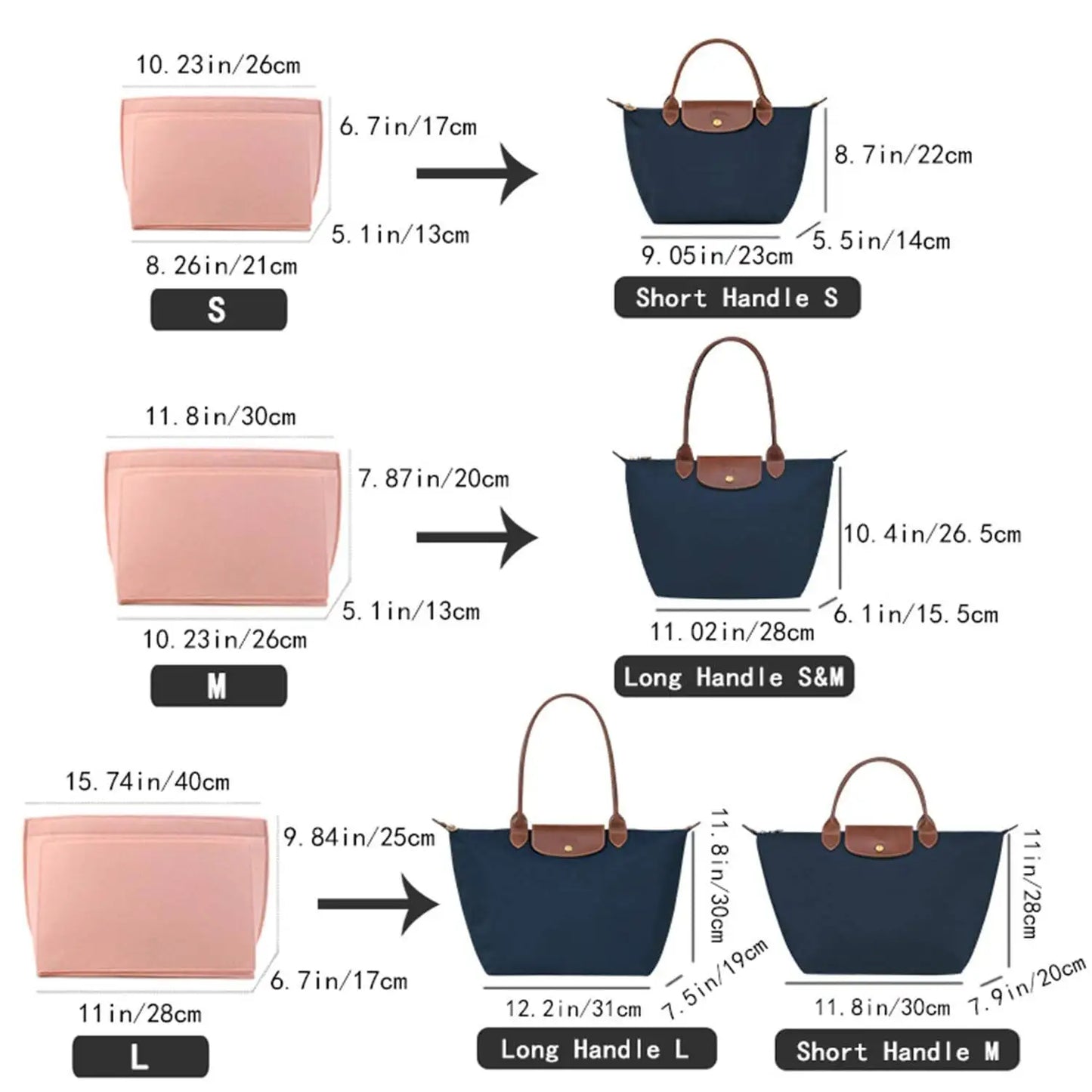 Soft Felt Tote Organizer